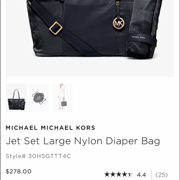 Michael Kors Nylon Diaper Bag - Picture 8 of 8